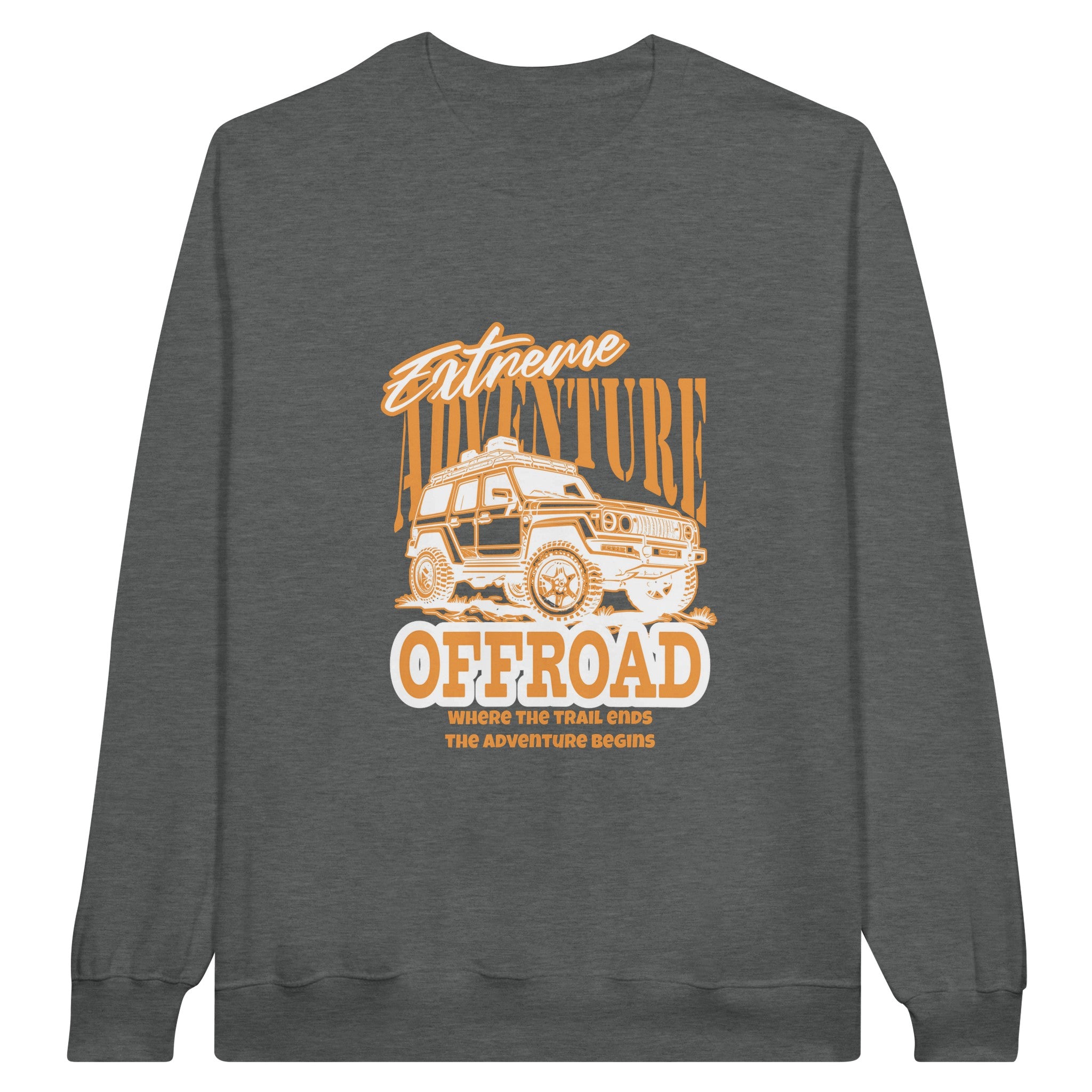 SORTYGO - Offroad Men Sweatshirt in Graphite Heather