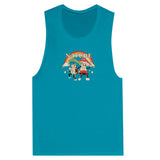 SORTYGO - Nature Mascot Women Muscle Tank in Teal