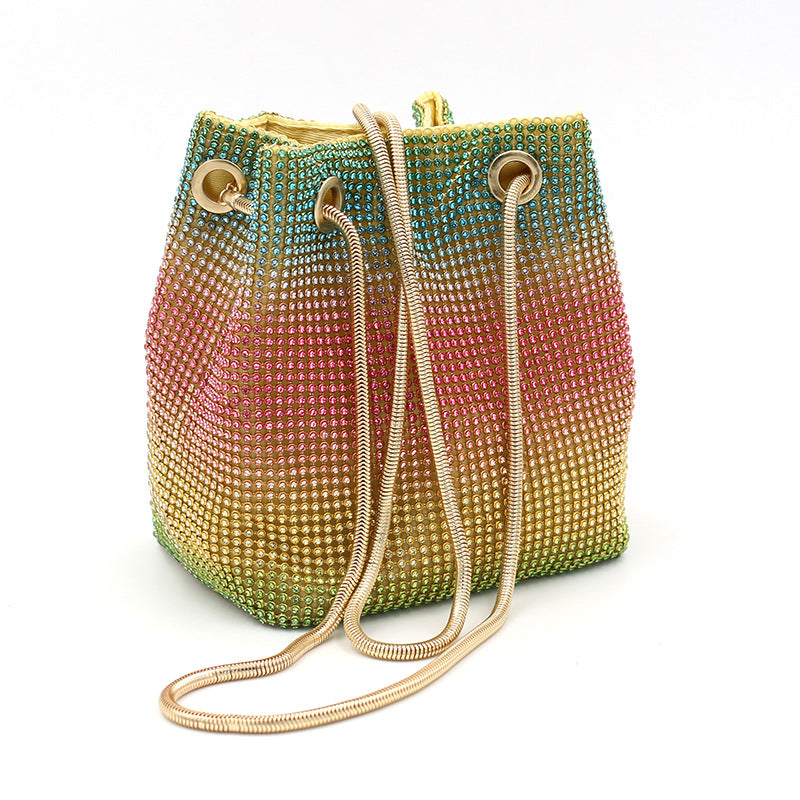 SORTYGO - Crystal Bucket Bag in Color