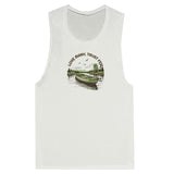 SORTYGO - Trust Few Women Muscle Tank in White