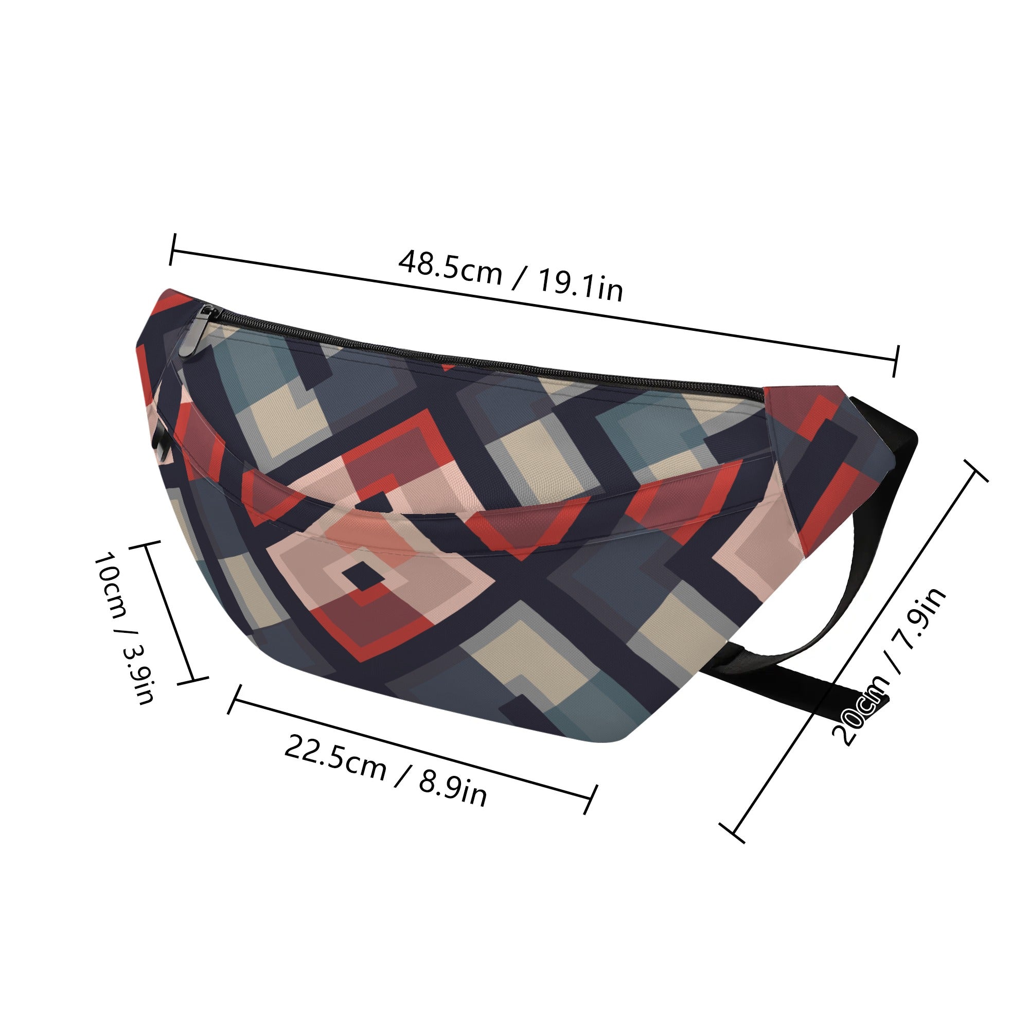 SORTYGO - Cubist Fanny Pack in