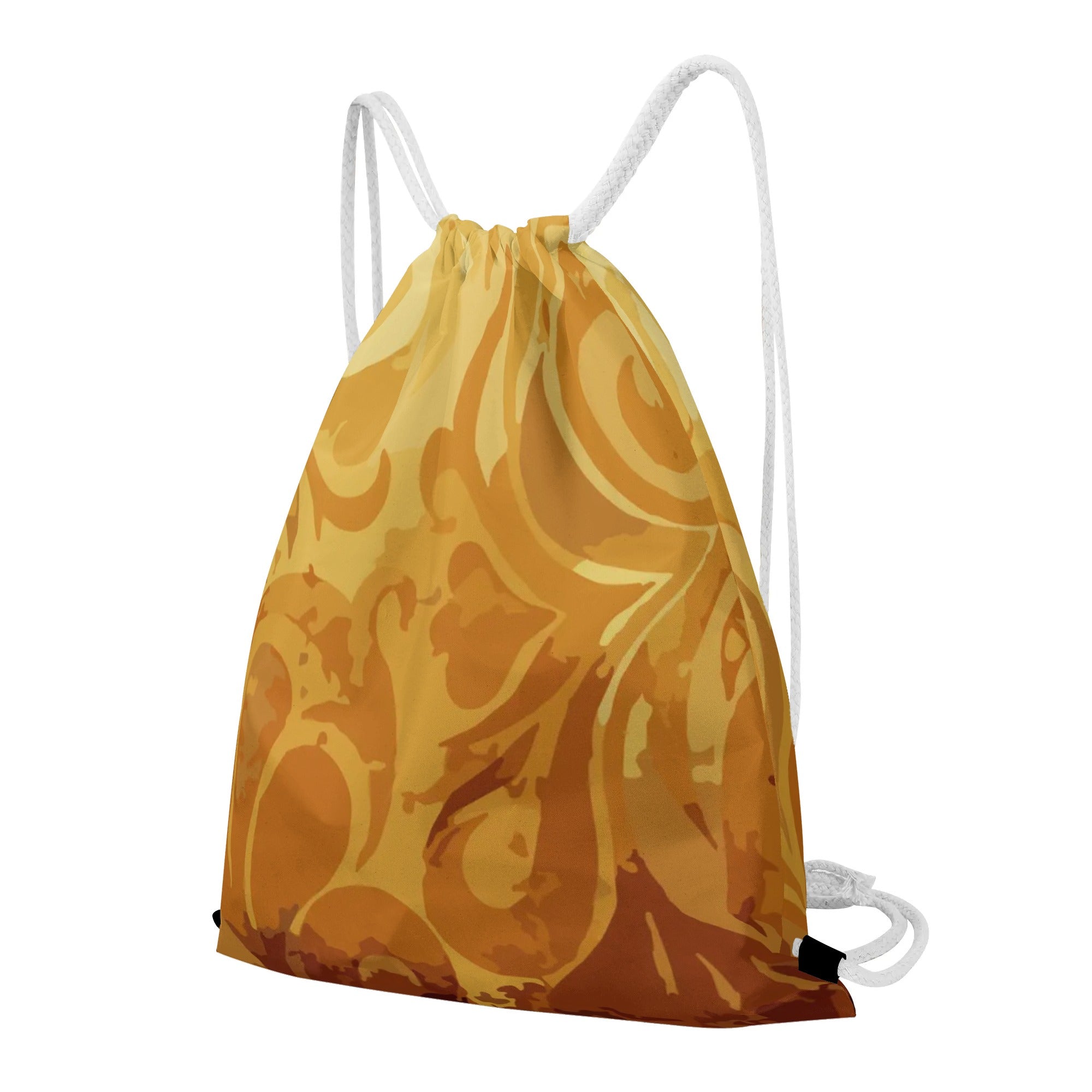 SORTYGO - Baroque Gold Drawstring Bag in