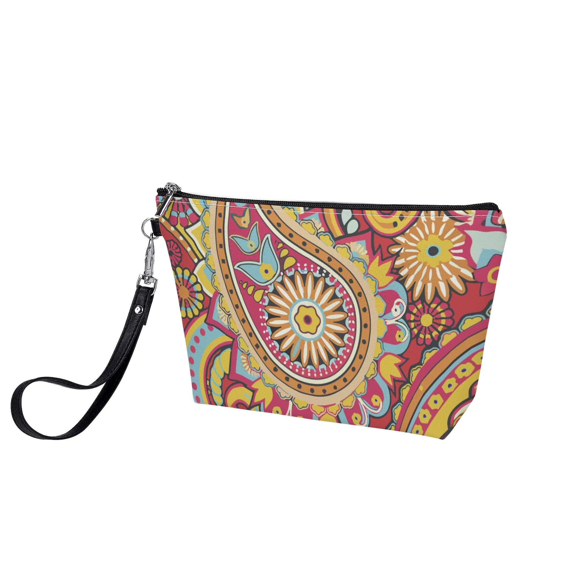 SORTYGO - Saffron Swirls Makeup Bag in