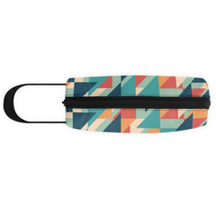 SORTYGO - Retro Colorblock Toiletry Bag in