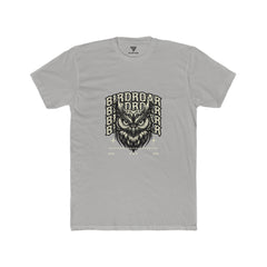 SORTYGO - Birdroar Men Fitted T-Shirt in Solid Light Grey