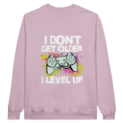 SORTYGO - I Level Up Men Sweatshirt in Light Pink
