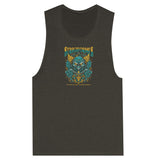 SORTYGO - Strigiformes Women Muscle Tank in Black Heather