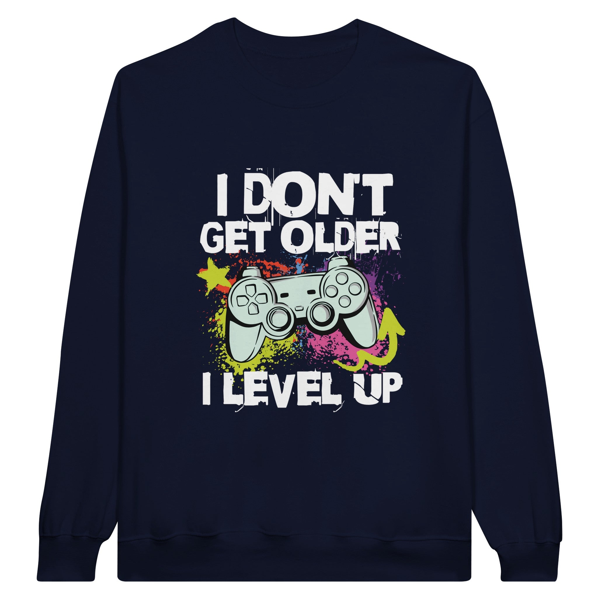 SORTYGO - I Level Up Men Sweatshirt in Navy