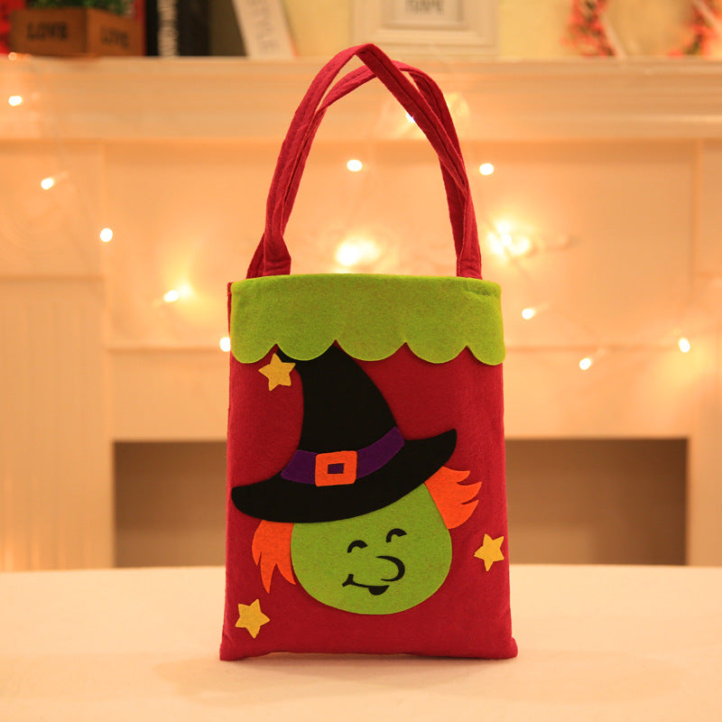 SORTYGO - Pumpkin Patch Trick-or-Treat Tote Bag in Witch One Size