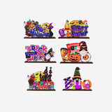 SORTYGO - Colorful Halloween Sign Ornaments in