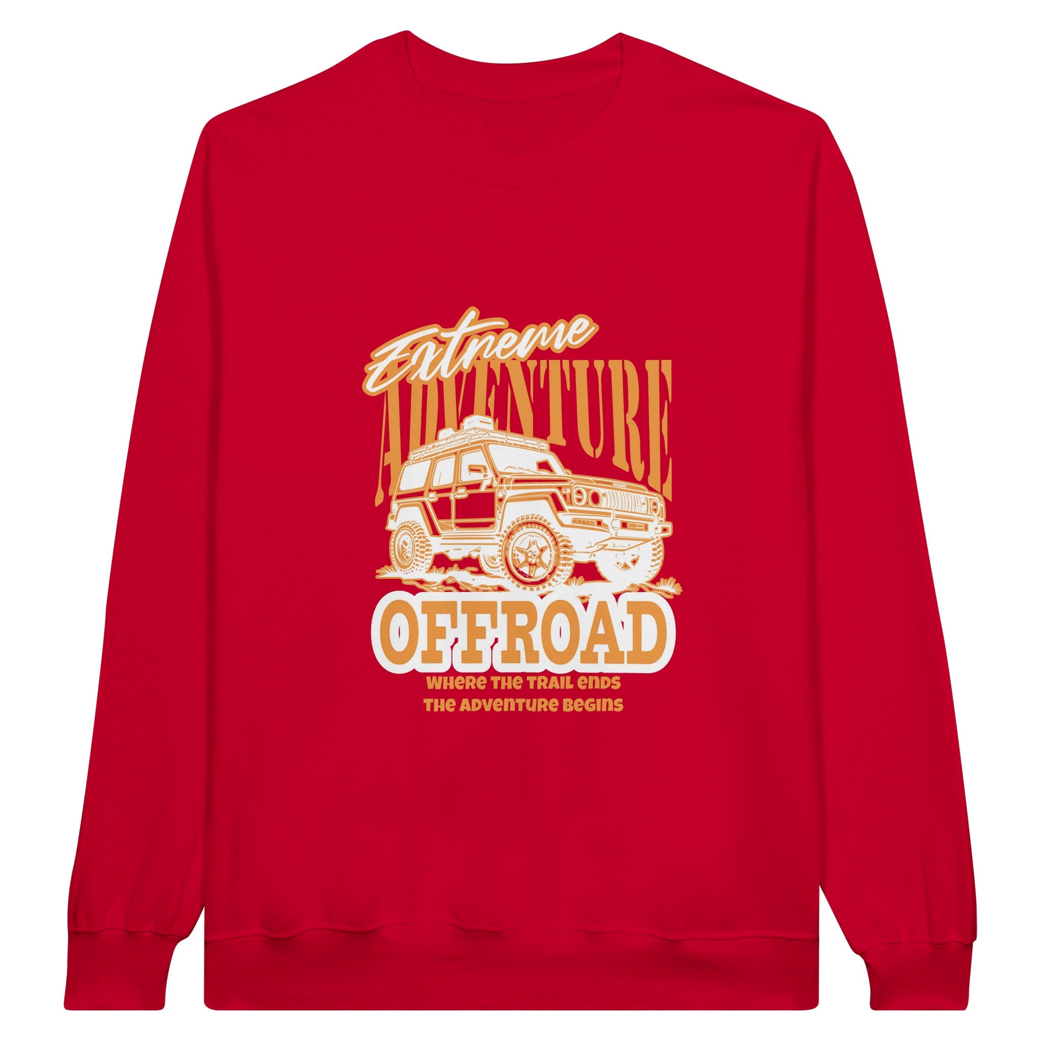 SORTYGO - Offroad Men Sweatshirt in Red