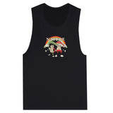 SORTYGO - Nature Mascot Women Muscle Tank in Dark Gray