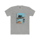 SORTYGO - Cruise Trip Men Fitted T-Shirt in Heather Grey