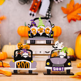 SORTYGO - Halloween Gnome Boo Ornaments Table Set in Multicolor One Size