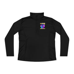 SORTYGO - Last Warrior Women Quarter Zip Pullover in Black