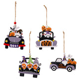 SORTYGO - Halloween Hanging Ornament Set in