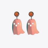 SORTYGO - Gleaming Ghost Halloween Earrings in