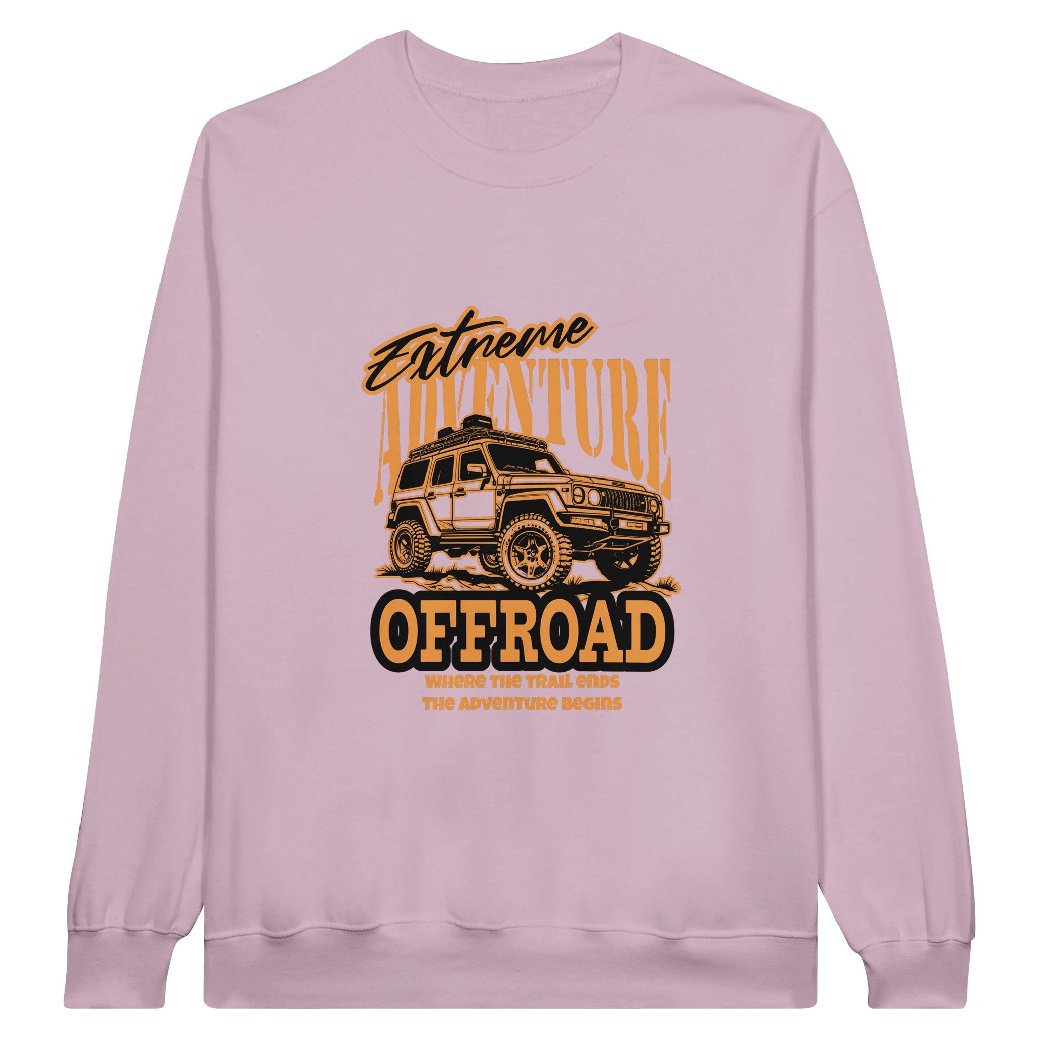 SORTYGO - Offroad Men Sweatshirt in Light Pink