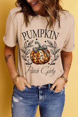 SORTYGO - Pumpkin Patch Girly Graphic T-Shirt in