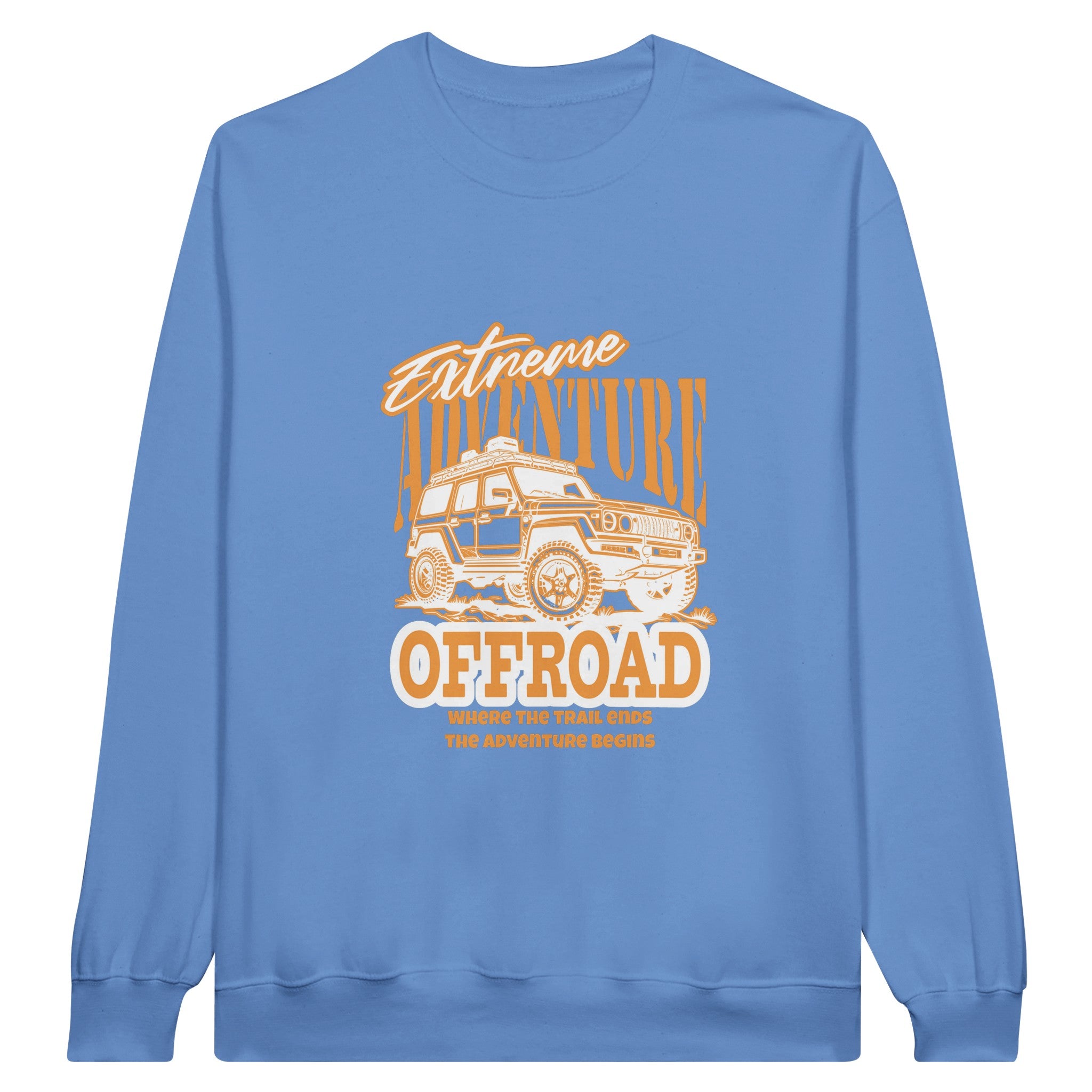 SORTYGO - Offroad Men Sweatshirt in Carolina Blue
