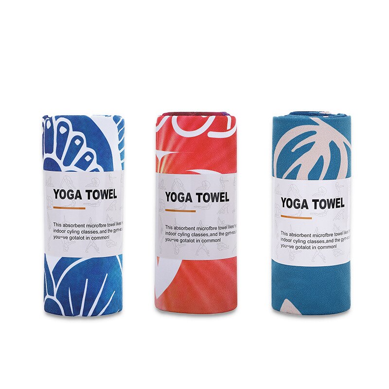 SORTYGO - Microfiber Non-Slip Printed Yoga Towel in