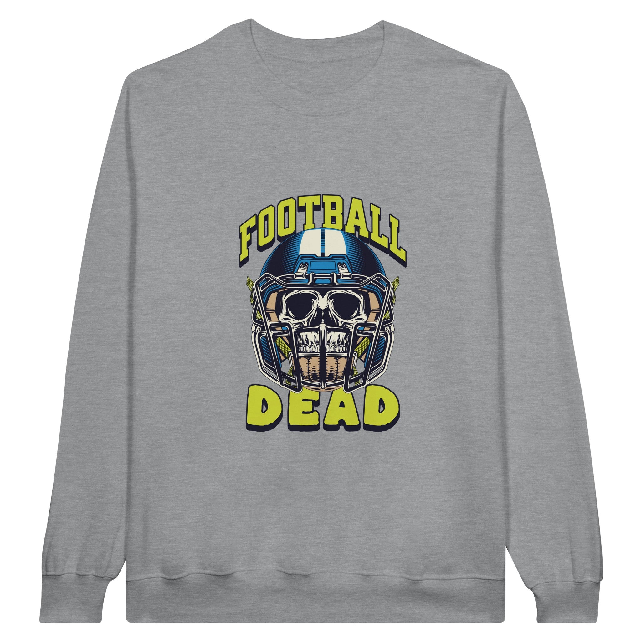 SORTYGO - Football Dead Men Sweatshirt in Sports Grey