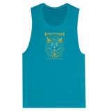 SORTYGO - Strigiformes Women Muscle Tank in Teal