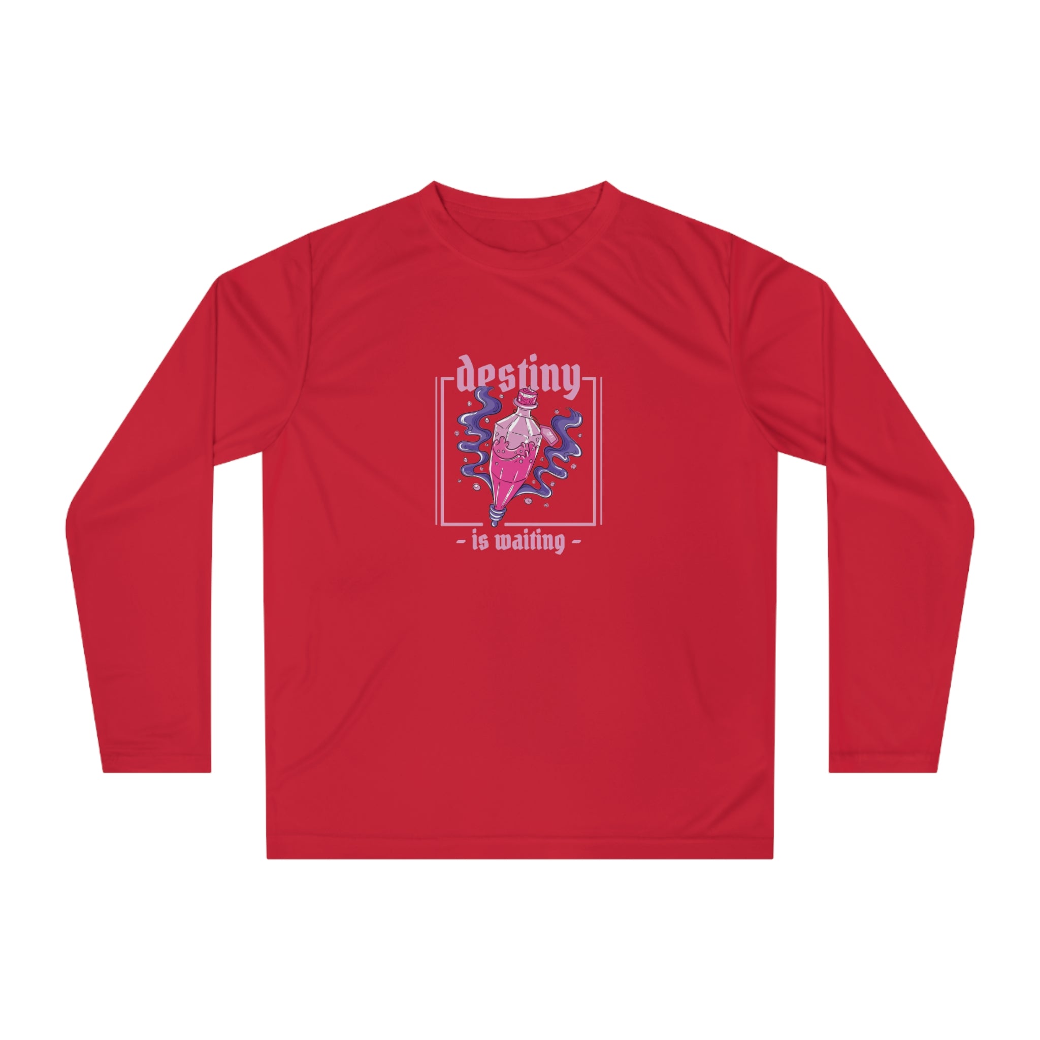 SORTYGO - Destiny Women Performance Long Sleeve Shirt in Sport Red