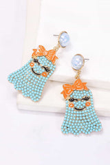 SORTYGO - Whimsical Ghost Earrings in