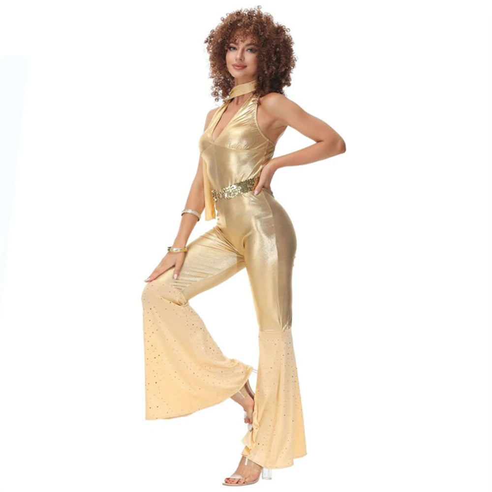 SORTYGO - 70s Disco Fever Costume Set in