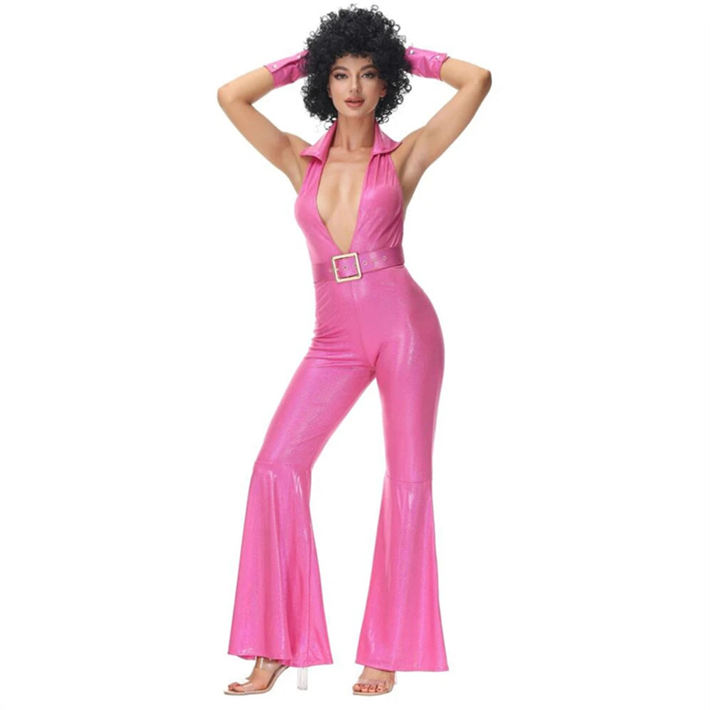 SORTYGO - 70s Disco Fever Costume Set in