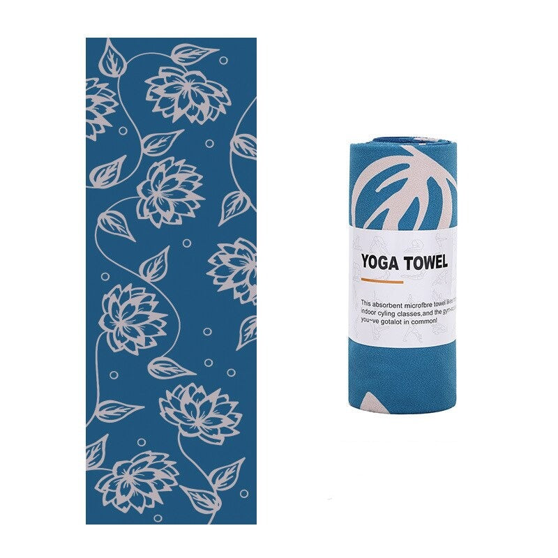 SORTYGO - Microfiber Non-Slip Printed Yoga Towel in P11