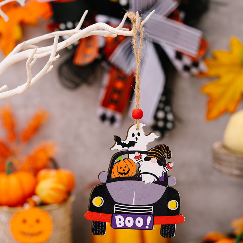 SORTYGO - Halloween Hanging Ornament Set in