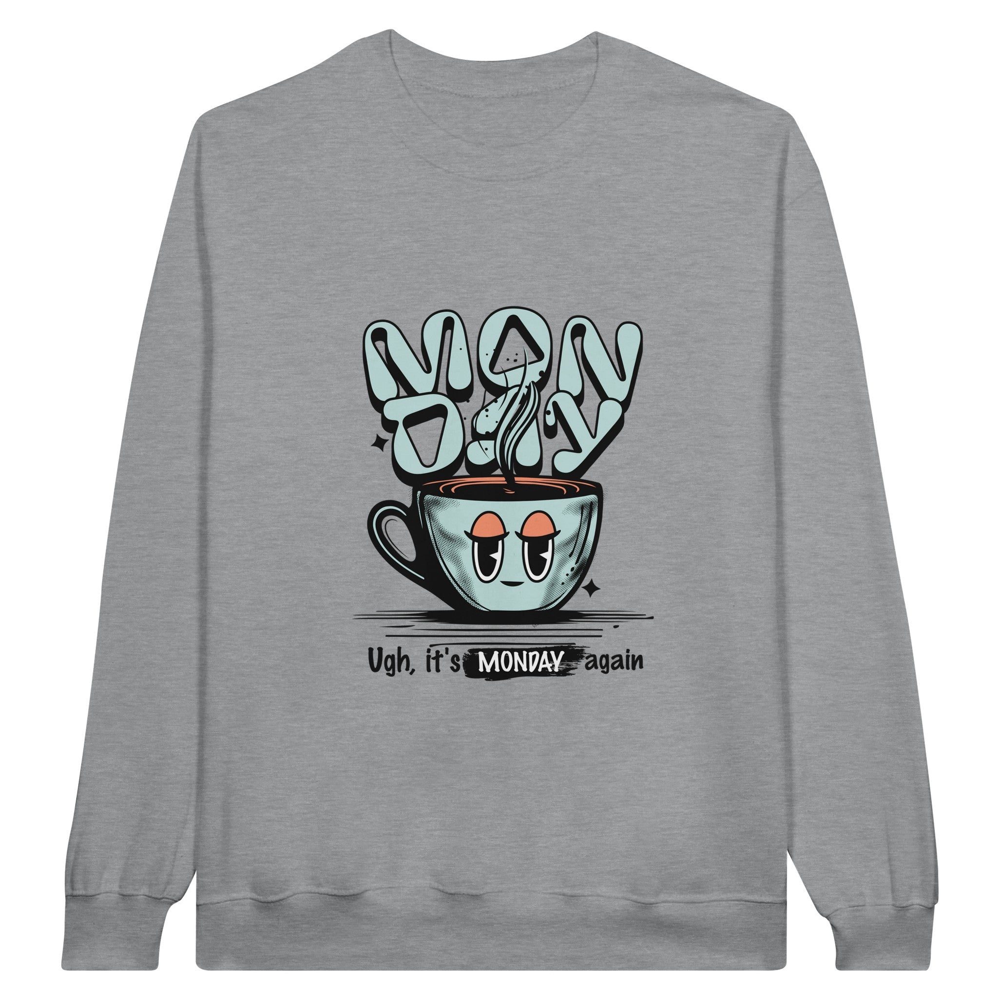 SORTYGO - Monday Men Sweatshirt in Sports Grey