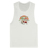 SORTYGO - Nature Mascot Women Muscle Tank in White