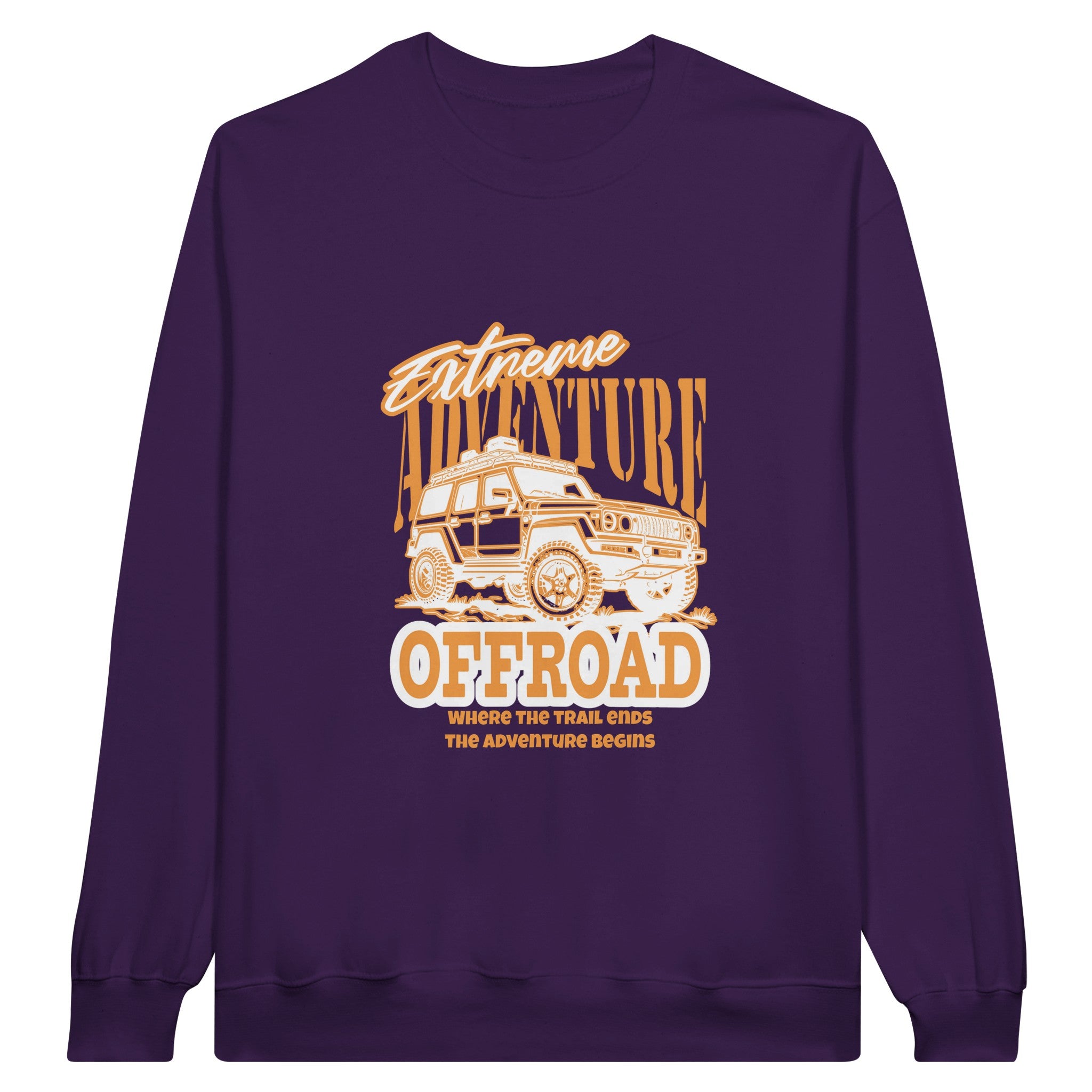 SORTYGO - Offroad Men Sweatshirt in Purple