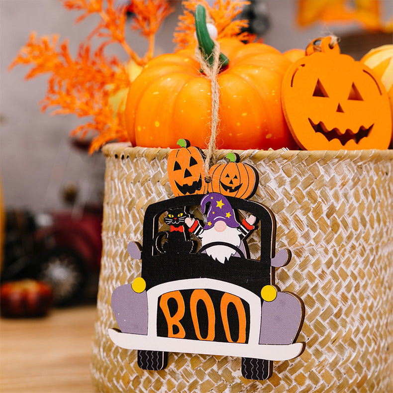 SORTYGO - Halloween Hanging Ornament Set in