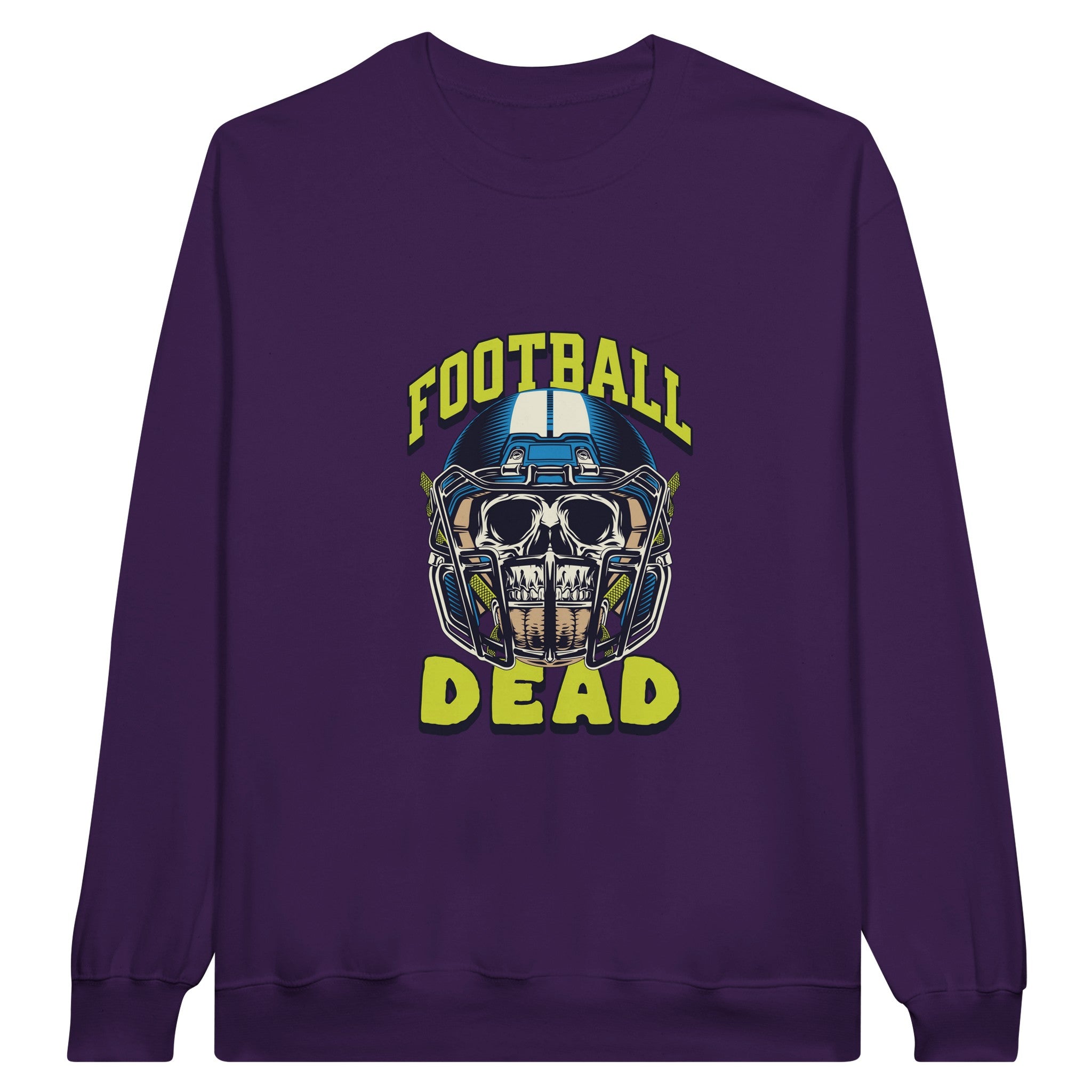 SORTYGO - Football Dead Men Sweatshirt in Purple