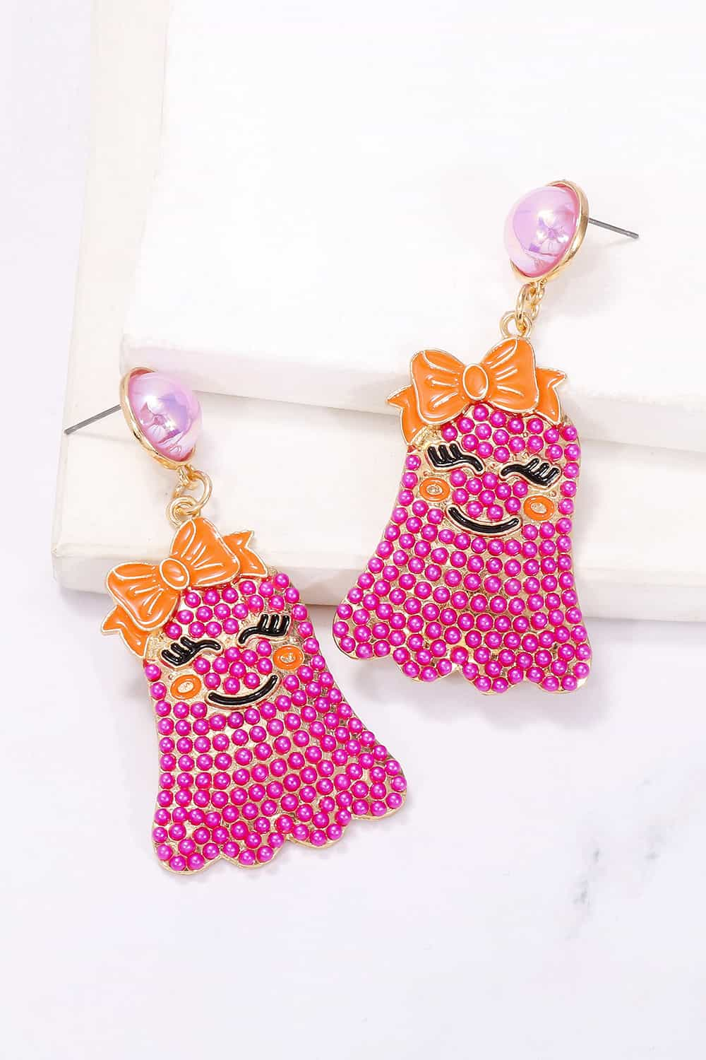 SORTYGO - Whimsical Ghost Earrings in