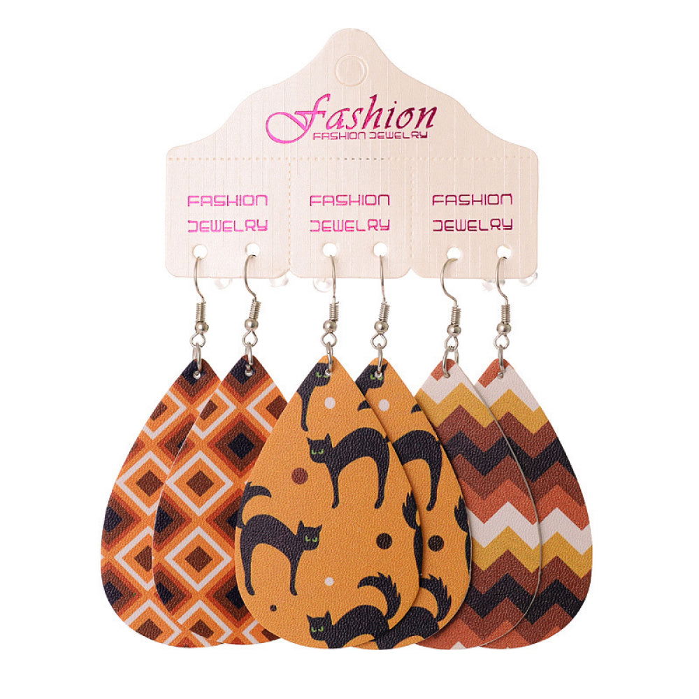 Autumn Vibes Halloween Earring Set - SORTYGO