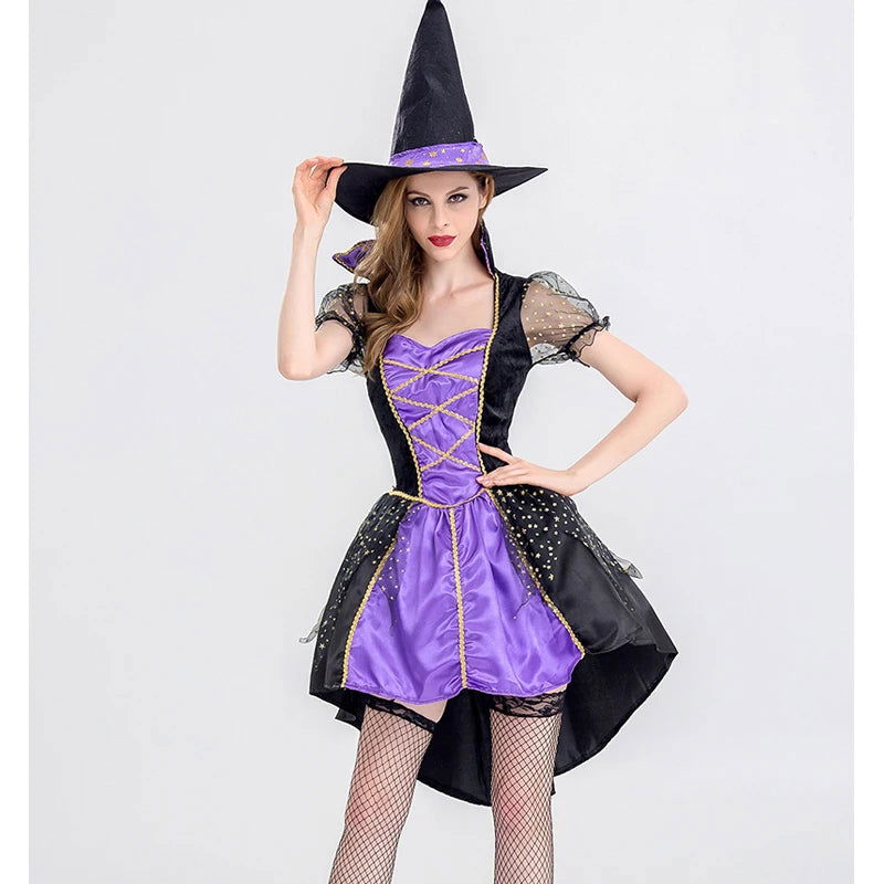 Bewitching Midnight Witch Costume Set - SORTYGO