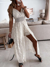 Boho Lace Maxi Dress - SORTYGO