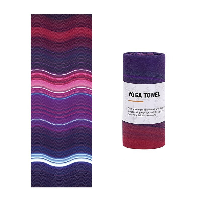 SORTYGO - Microfiber Non-Slip Printed Yoga Towel in P8