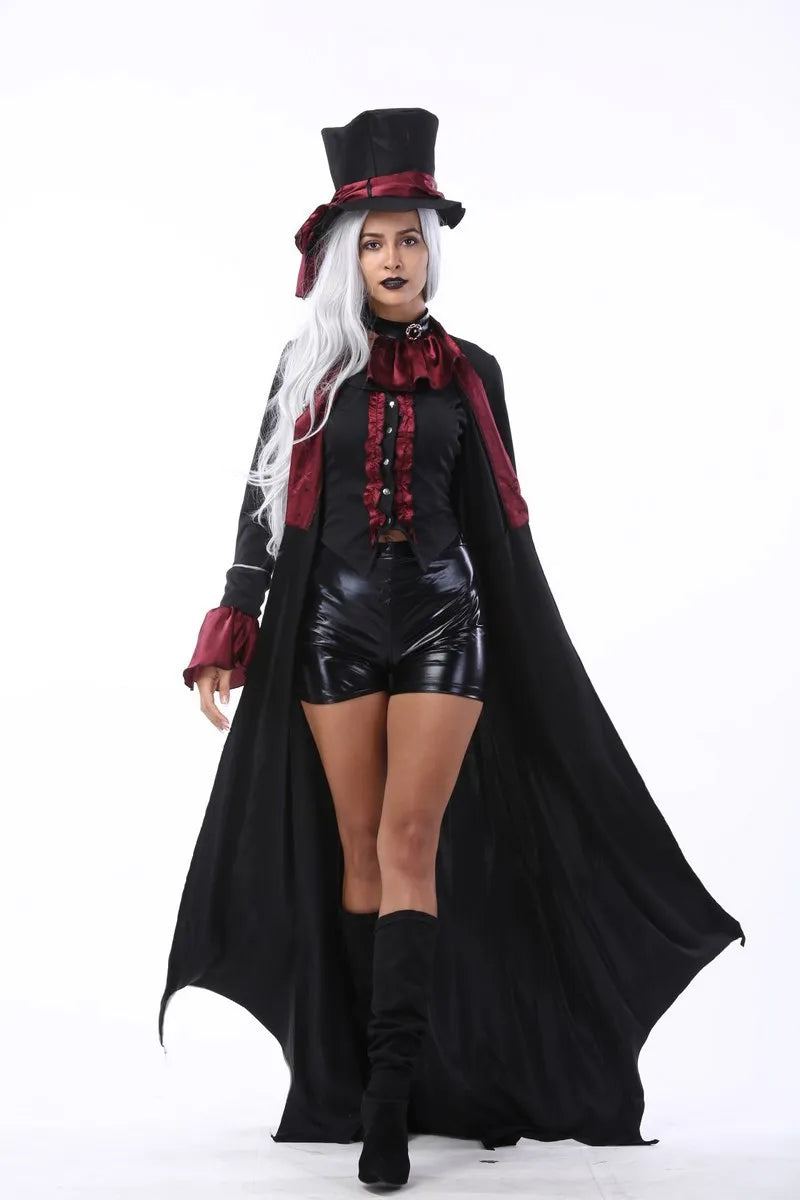 SORTYGO - Gothic Vampire Aristocrat Costume Set in One Color