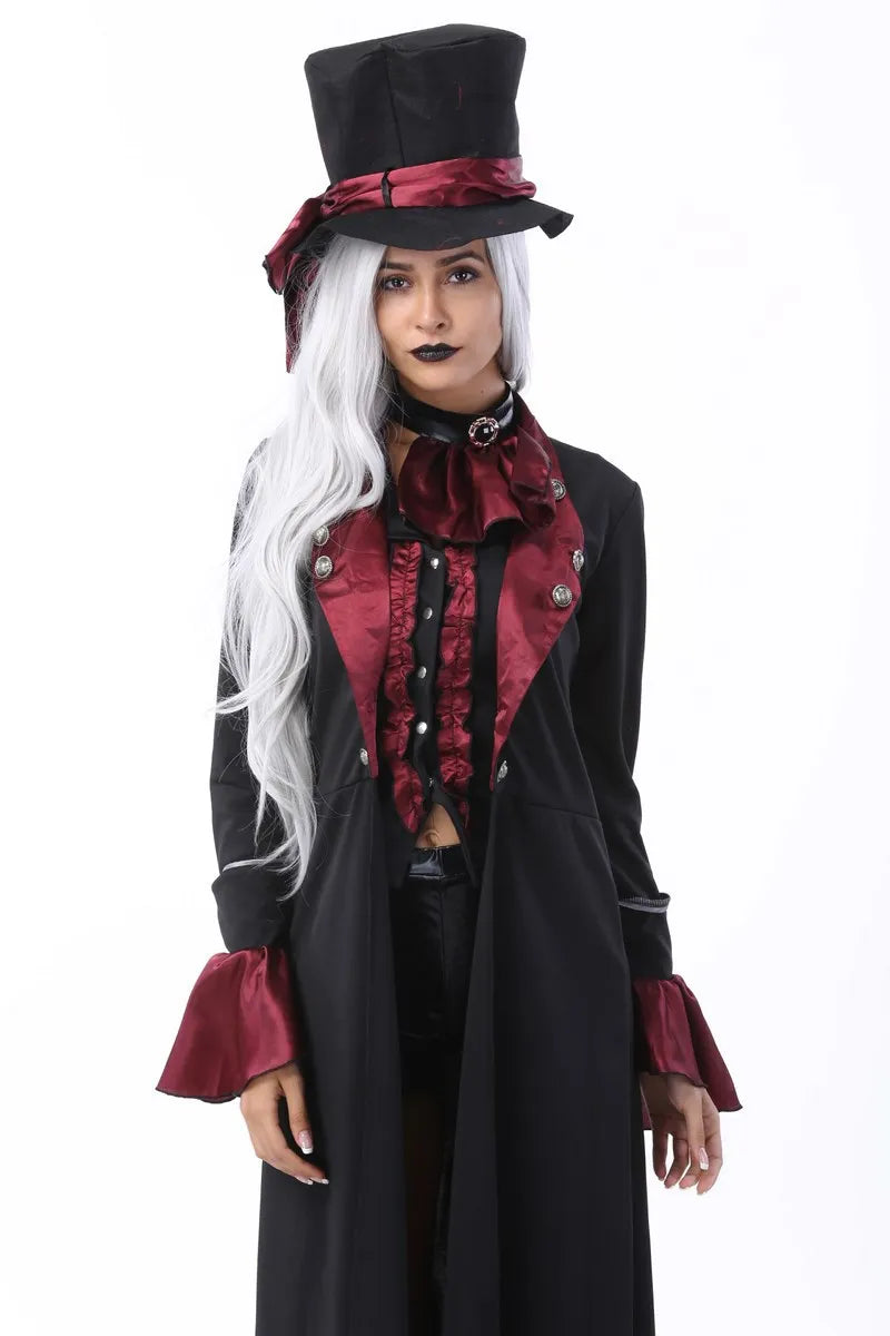 SORTYGO - Gothic Vampire Aristocrat Costume Set in