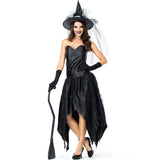 SORTYGO - Enchanting Midnight Witch Costume Set in