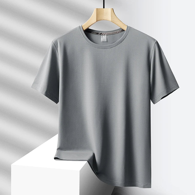 SORTYGO - Quick-Dry Short Sleeve Summer Casual T-Shirt in T888 B Grey