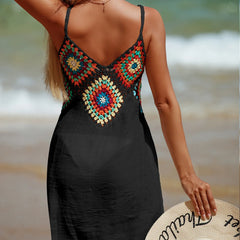 SORTYGO - Tropical Dreams Crochet Beach Sundress in