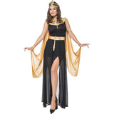 SORTYGO - Egyptian Queen Cleopatra Costume Set in Black