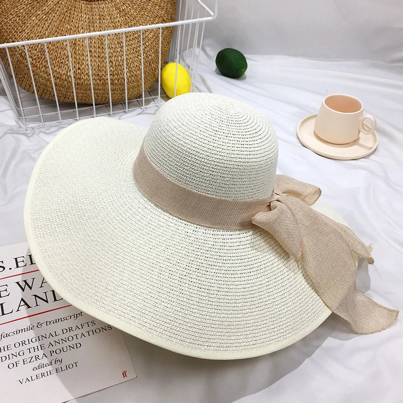 SORTYGO - Summer Seaside Brimmed Straw Hat in 18 One Size